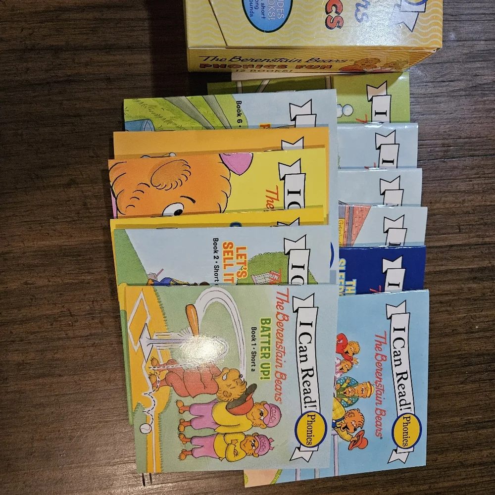 [The Berenstain Bears] I Can Read Phonics Fun Books